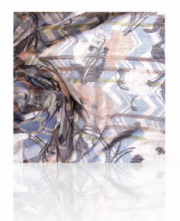 Палантин Женский SW-ZIGFLOWER/GR